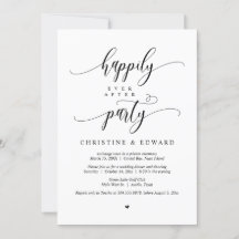 Casamento às Escuras, Convite para Festa de Felize