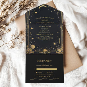 Casamento Astronômico da Lua Negra Celestial Doura