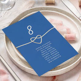 Casamento azul simples