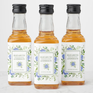 Casamento Blue Hydrangeas Watercolor