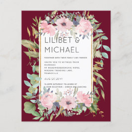 Casamento Blush Pink Floral Boho