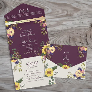 Casamento Boho Chic com Floral Roxa