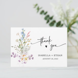 Casamento Boho de Flores Silvestres Personalizado
