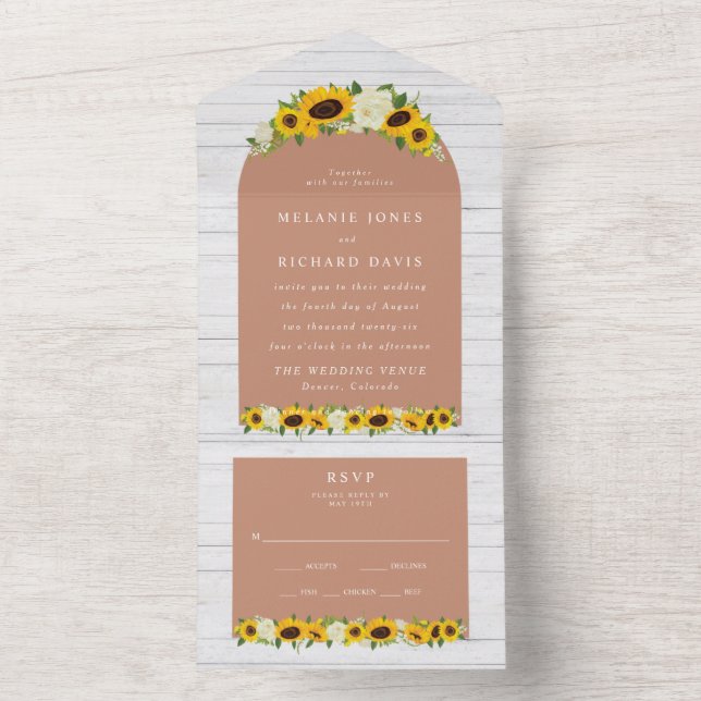 Casamento Boho Farmhouse com Girassóis (Inside)