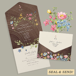 Casamento Boho Flor Silvestre Floresta