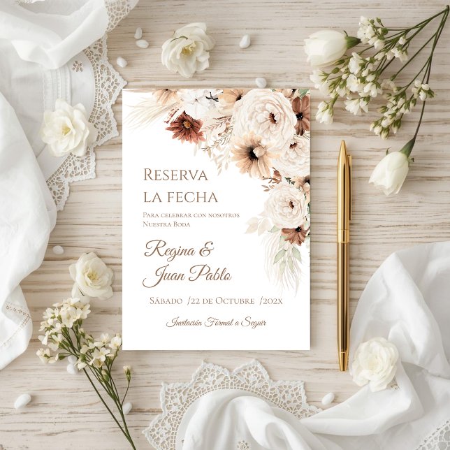 Casamento Boho Salve a Data (Criador carregado)