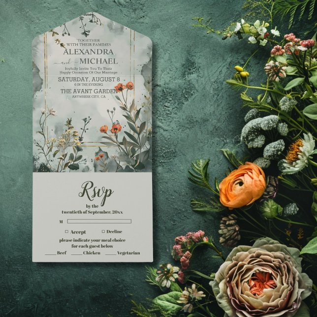 Casamento Boho Selvagem Montanhoso Rústico (Criador carregado)