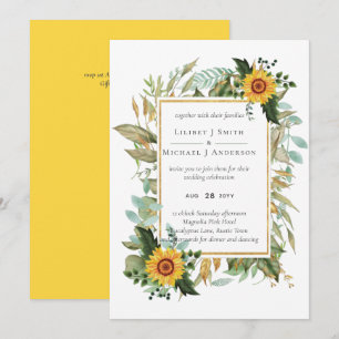 Casamento Boho Sunflower Sage Verde