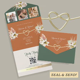 Casamento Boho Terracota e Verde Oliva