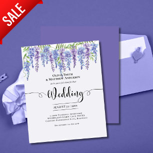 Casamento bonito com rendas florais de Wisteria Pu