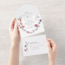 Casamento bonito de Púrpura e Pinto Doce