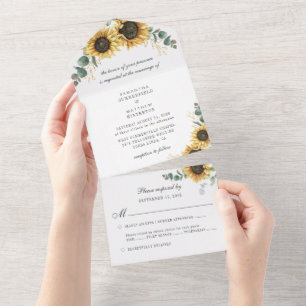 Casamento Botânico de Sunflower Eucalyptus Greener