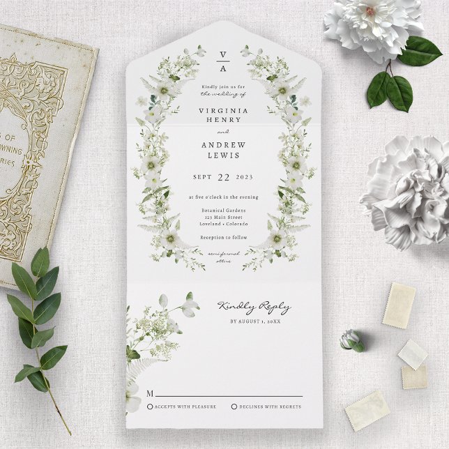 Casamento Botânico Elegante (Criador carregado)