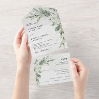 Casamento Botânico Minimalista Eucalyptus Verde Sa