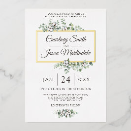 Casamento Botânico Rustic Southern Cotton Boll