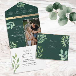 Casamento Botânico Verde Esmeralda