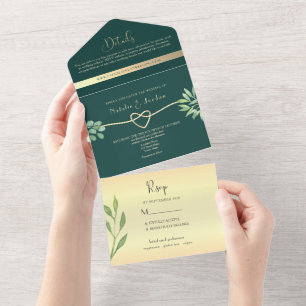 Casamento Botânico Verde Esmeralda