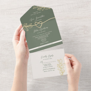 Casamento Botânico Verde Oliva