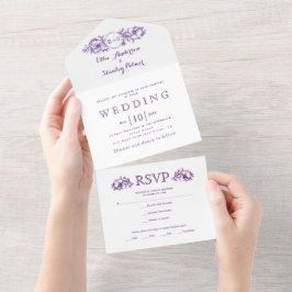 Casamento branco com iniciais de quadros florais r