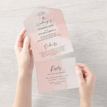 Casamento branco e cor-de-água, cor-de-rosa e na m