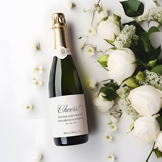 Casamento Branco Formal Minimalista de Script Eleg (Criador carregado)