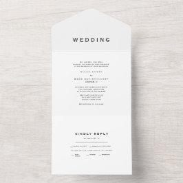 Casamento Branco Simples Moderno Contemporâneo