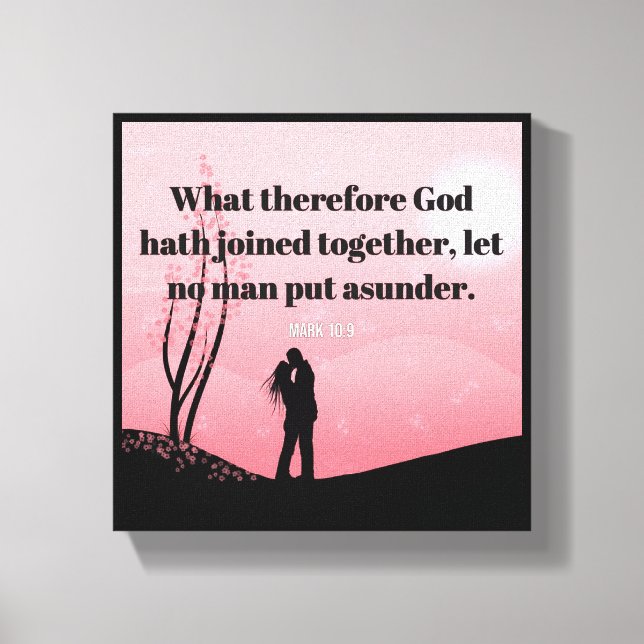 Casamento - Canvas Premium (Brilho) (Frente)