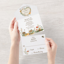 Casamento Cardíaco Cozy Woodland Cottagecore Woode