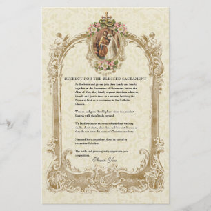 Casamento católico - Desenho modesto da Igreja par