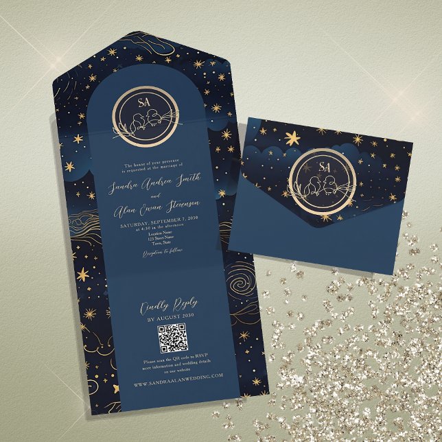 Casamento Celestial Romântico (Criador carregado)