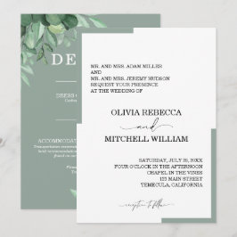 Casamento Chic Eucalyptus Greenery