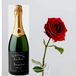 Casamento Chic Personalizado Preto E Branco