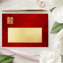 Casamento Chinês Dourado Vermelho