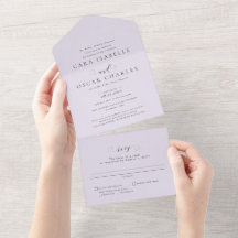 Casamento clássico de lilac roxo elegante formal