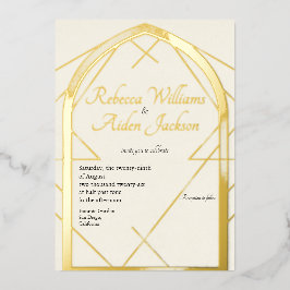 Casamento Clássico em Marfim e Dourado Rosa