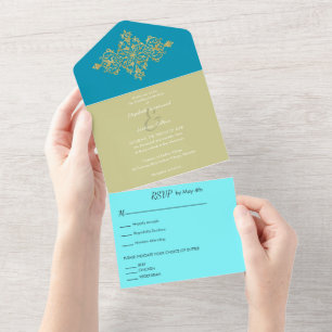 Casamento Colorido com Dourado