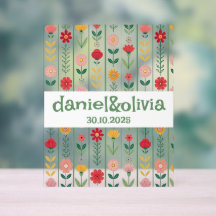 Casamento Colorido de Primavera Wildflower Meadow 