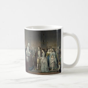 Casamento com a caneca de George Washington
