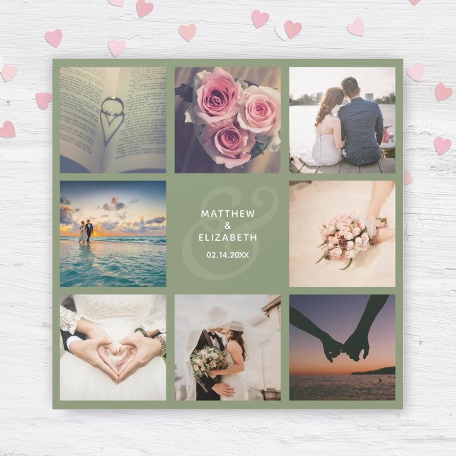 Casamento com a Colagem de Fotos do Elegante Amper (Criador carregado)