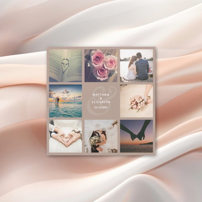 Casamento com a Colagem de Fotos do Elegante Amper (Criador carregado)