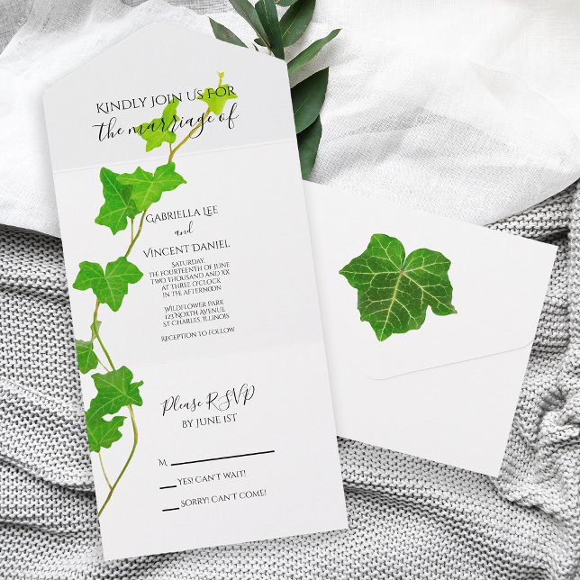 Casamento com a Ivy Vine em Inglês Verde (Criador carregado)
