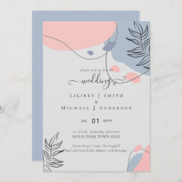 Casamento com Abstrato moderno japonês escandinavo