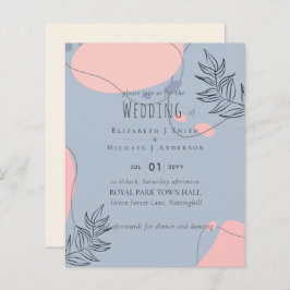 Casamento com Abstrato moderno japonês escandinavo