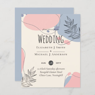 Casamento com Abstrato moderno japonês escandinavo