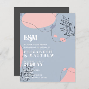 Casamento com Abstrato moderno japonês escandinavo