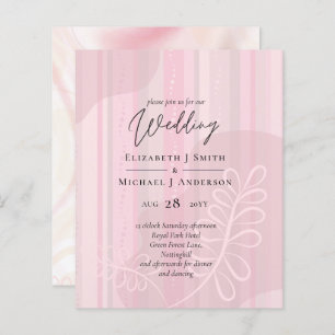 Casamento com Abstrato moderno japonês escandinavo