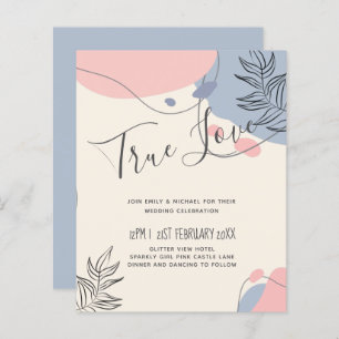 Casamento com Abstrato moderno japonês escandinavo