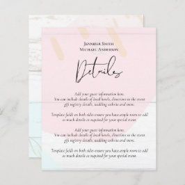 Casamento com Abstrato moderno japonês escandinavo