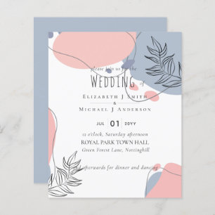 Casamento com Abstrato moderno japonês escandinavo