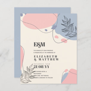 Casamento com Abstrato moderno japonês escandinavo